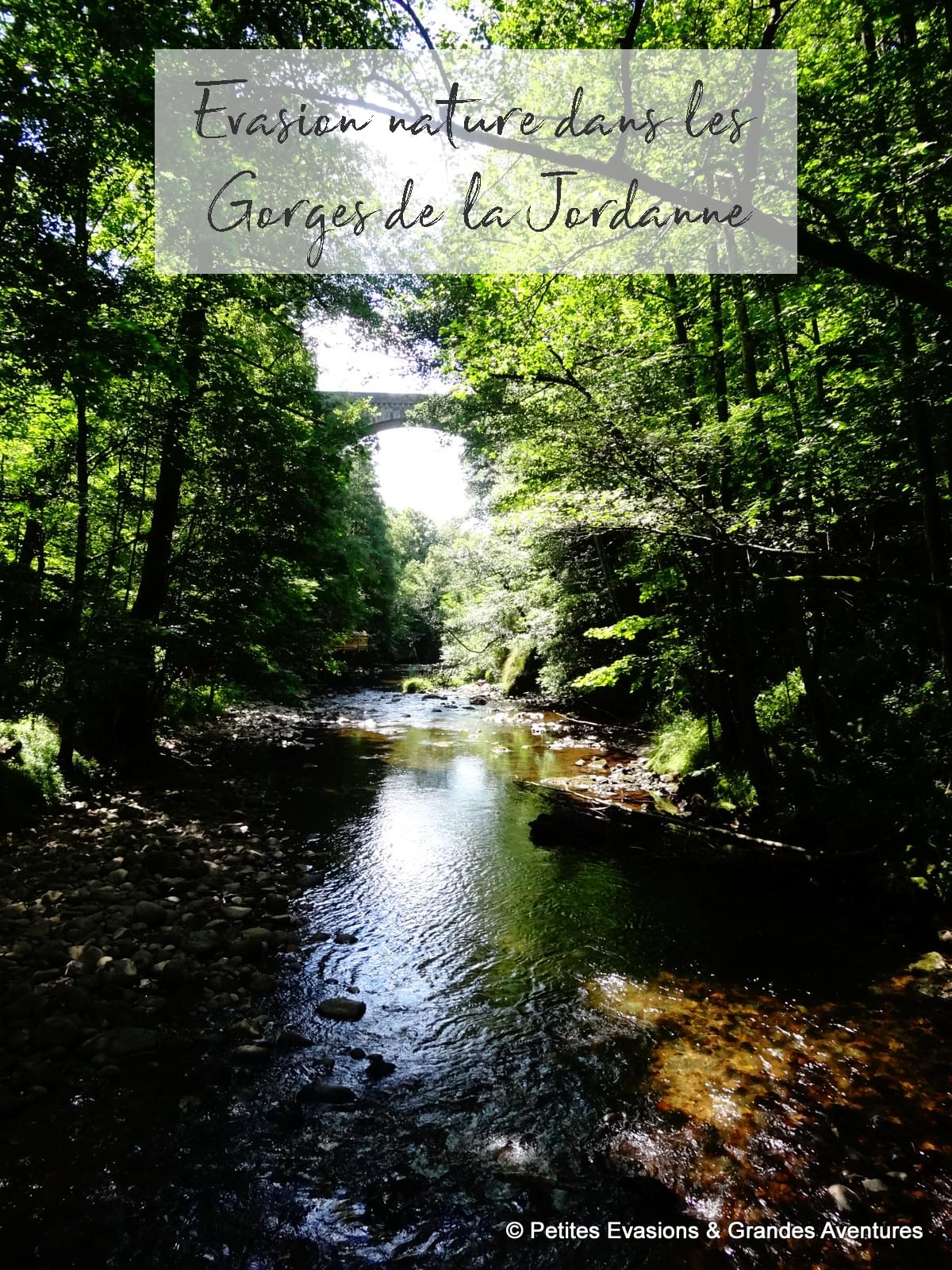 Evasion nature dans les Gorges de la Jordanne dans le Cantal