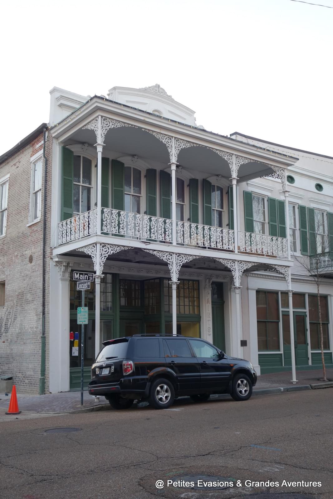 Maison à l'architecture louisiannaise