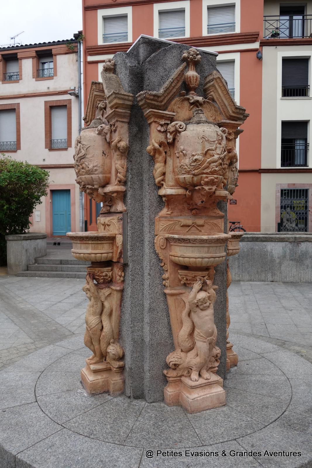 Fontaine de la Place des Tiercerettes Toulouse